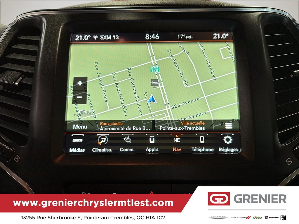 2022 Jeep Cherokee Trailhawk Elite in Pointe-Aux-Trembles, Quebec - 17 - w1024h768px