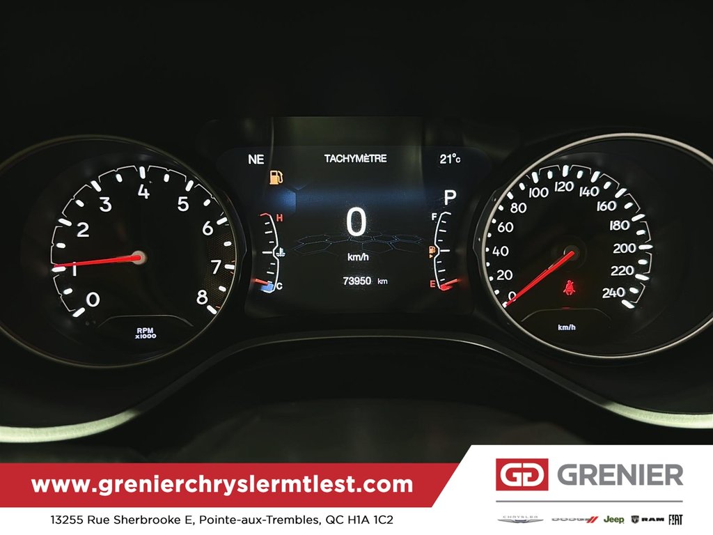 Jeep Compass NORTH + 4X4 + ATTELAGE DE REMORQUE 2018 à Pointe-Aux-Trembles, Québec - 16 - w1024h768px