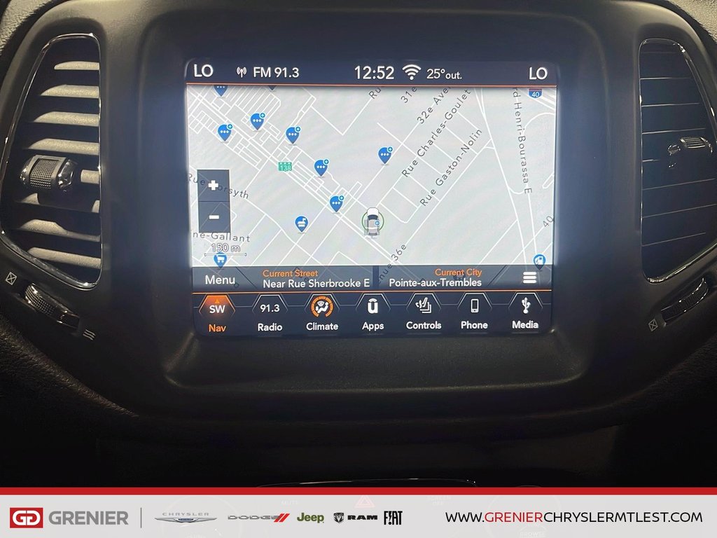 Jeep Compass TRAILHAWK + 4X4 + TOIT OUVRANT PANO 2019 à Pointe-Aux-Trembles, Québec - 14 - w1024h768px