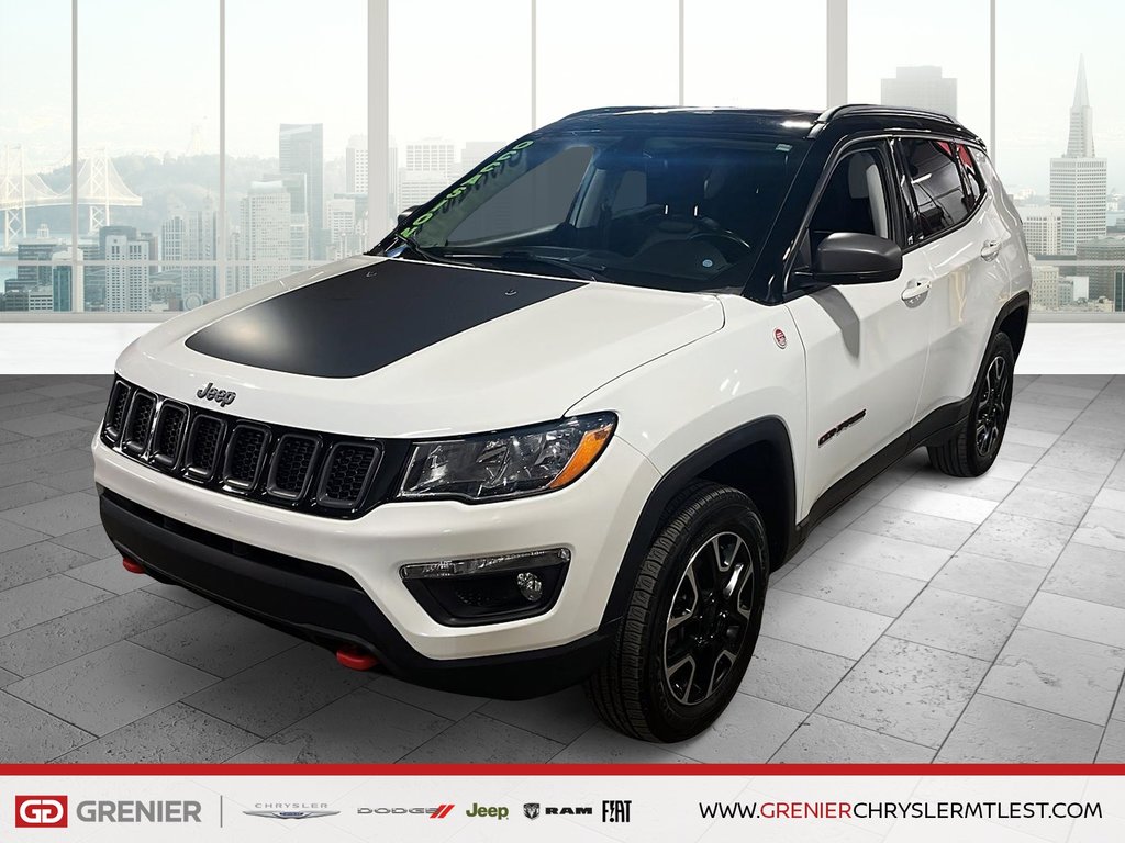 Jeep Compass TRAILHAWK + 4X4 + TOIT OUVRANT PANO 2019 à Pointe-Aux-Trembles, Québec - 1 - w1024h768px