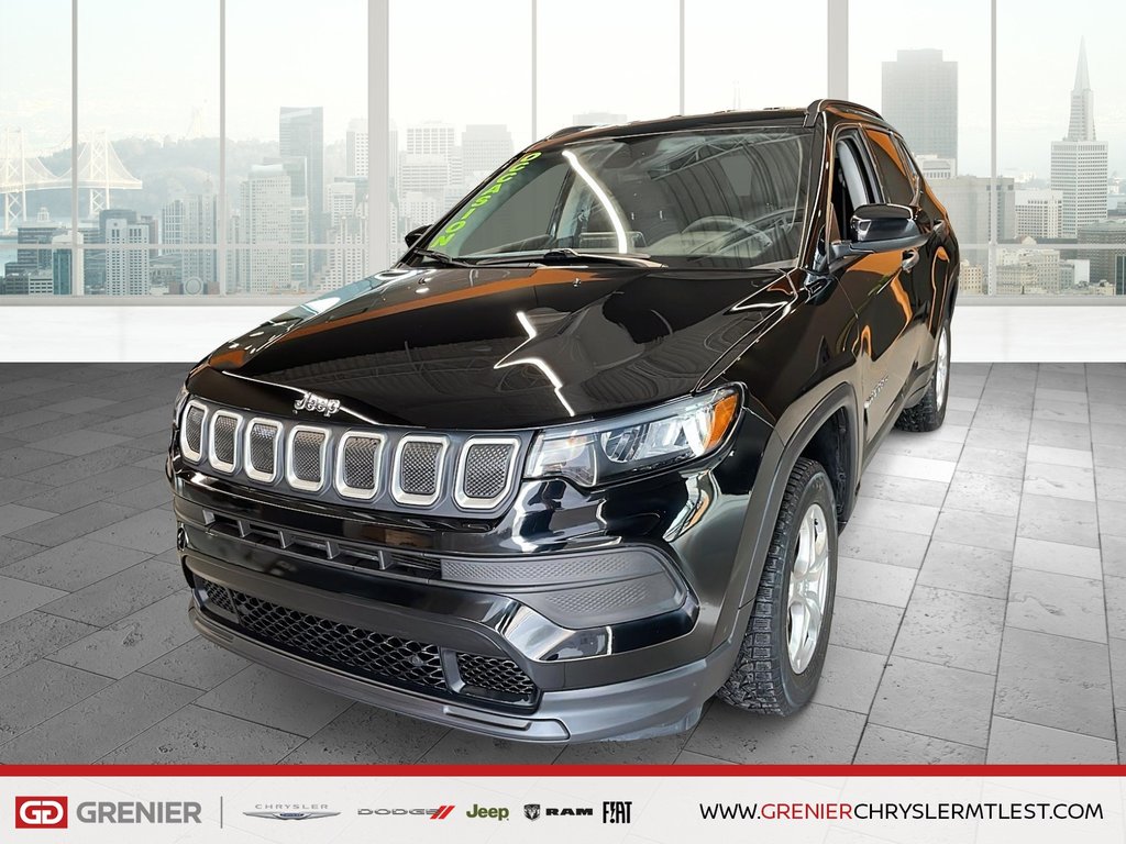2022 Jeep Compass SPORT + 4X4 + ALLURE SPORT in Pointe-Aux-Trembles, Quebec - 1 - w1024h768px