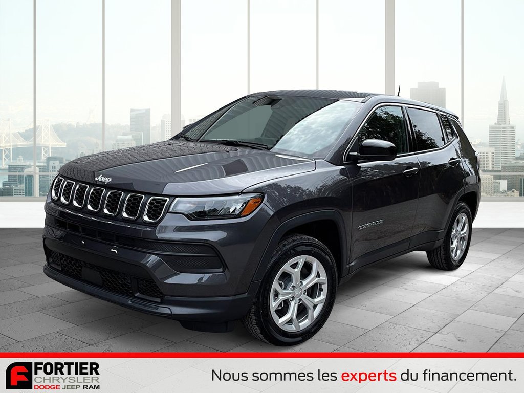 2024 Jeep Compass SPORT in Pointe-Aux-Trembles, Quebec - 2 - w1024h768px