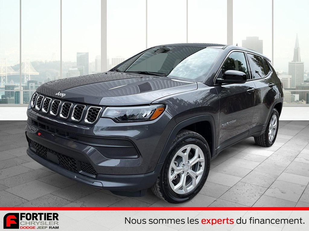 2024 Jeep Compass SPORT in Pointe-Aux-Trembles, Quebec - 1 - w1024h768px