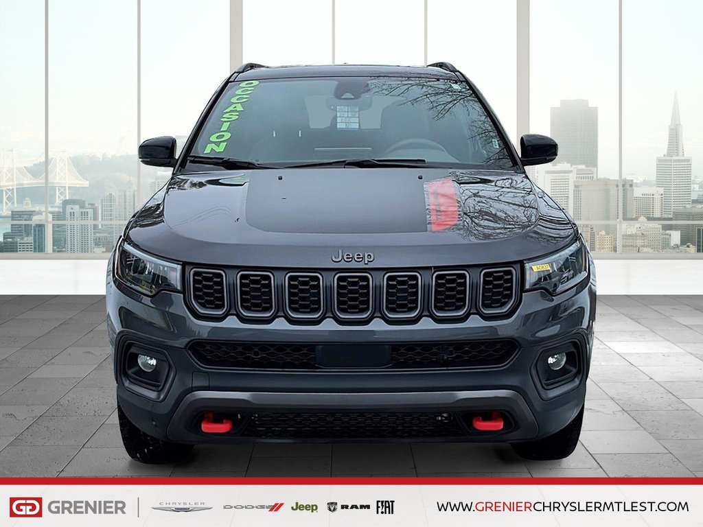 Jeep Compass TRAILHAWK + 4X4 + TOIT OUVRANT PANO 2024 à Pointe-Aux-Trembles, Québec - 2 - w1024h768px