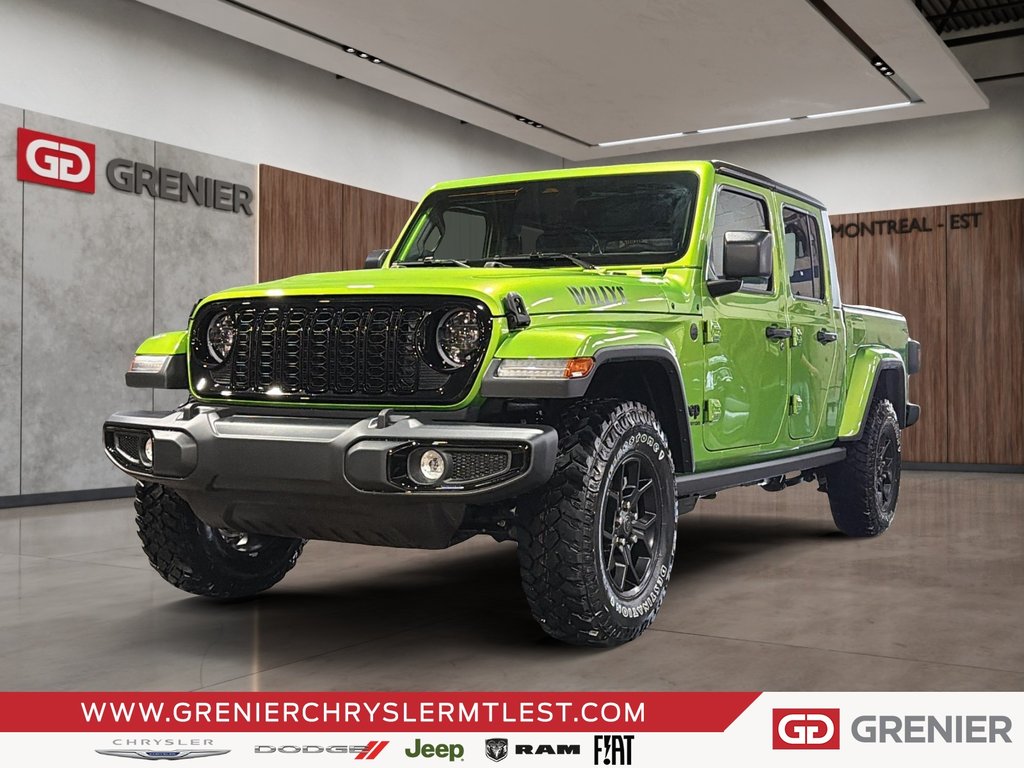 Jeep Gladiator WILLYS 2026 à Pointe-Aux-Trembles, Québec - 1 - w1024h768px