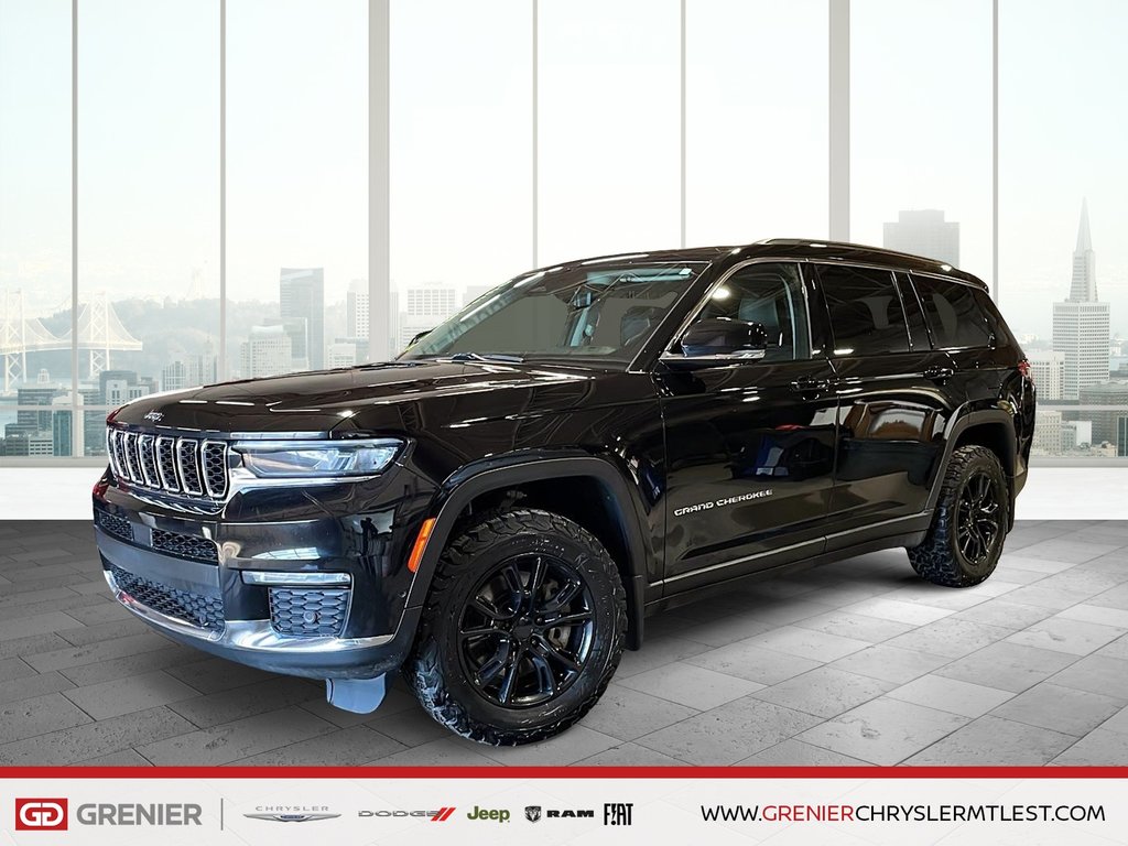 Jeep Grand Cherokee L LIMITED + 4X4 + V6 + TOIT OUVRANT PANO 2021 à Pointe-Aux-Trembles, Québec - 25 - w1024h768px