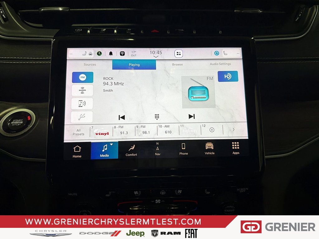 2024 Jeep Grand Cherokee L LIMITED + 4X4 + ALLURE NOIRE in Pointe-Aux-Trembles, Quebec - 14 - w1024h768px