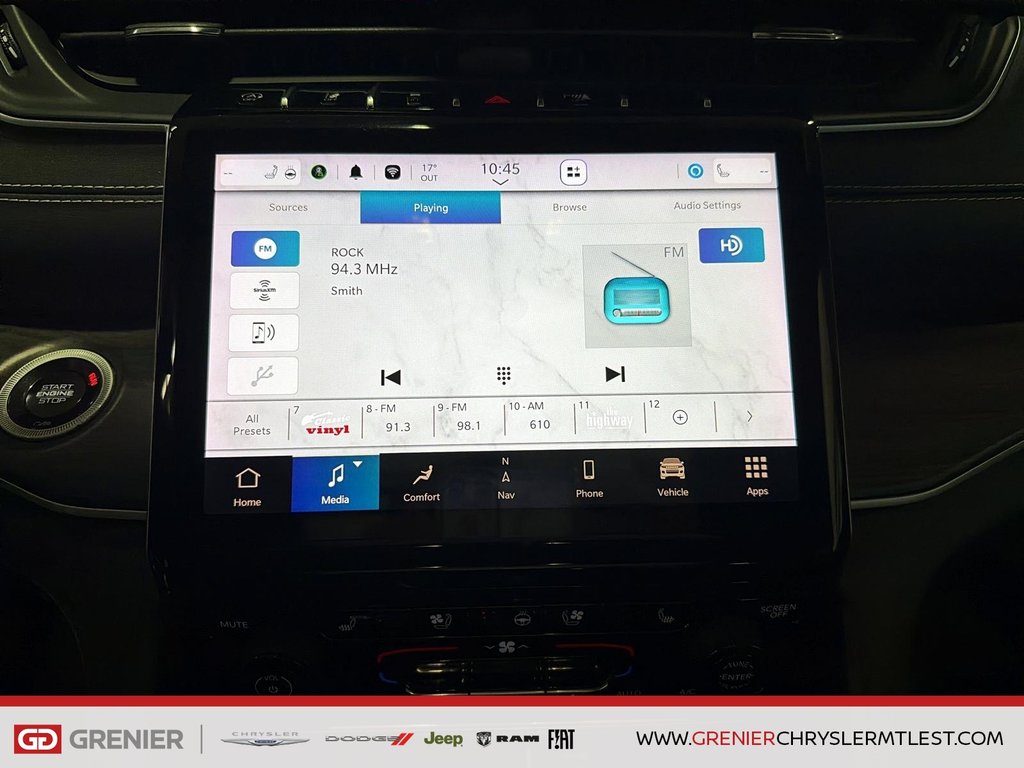 Jeep Grand Cherokee L LIMITED + 4X4 + ALLURE NOIRE 2024 à Pointe-Aux-Trembles, Québec - 14 - w1024h768px