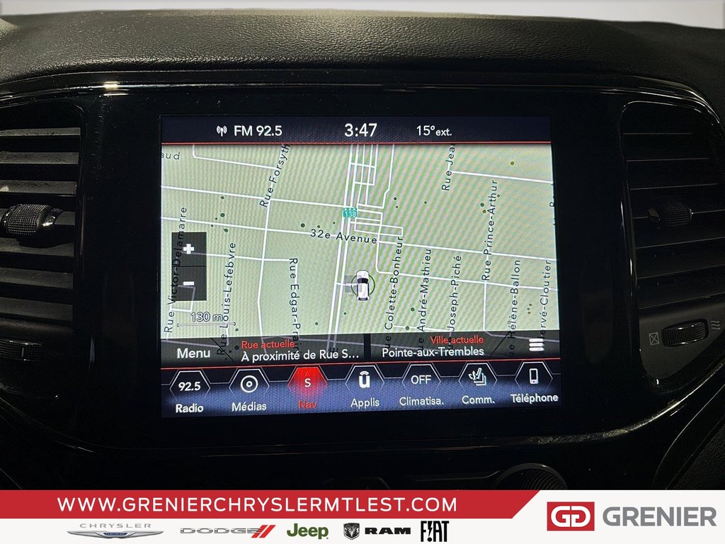 Jeep Grand Cherokee LIMITED X + 4X4 + V6 3.6L + TOIT OUVRANT PANO 2019 à Pointe-Aux-Trembles, Québec - 17 - w1024h768px