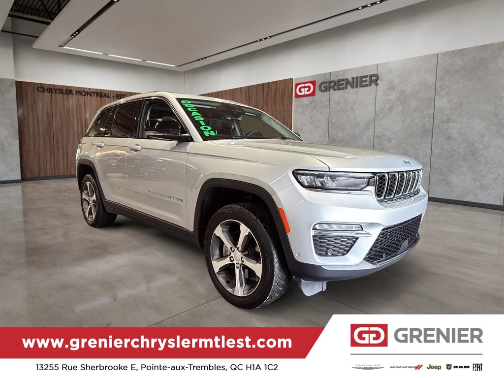 Jeep Grand Cherokee LIMITED 4XE + PHEV + 4X4 + TOIT OUVRANT PANO 2022 à Pointe-Aux-Trembles, Québec - 10 - w1024h768px