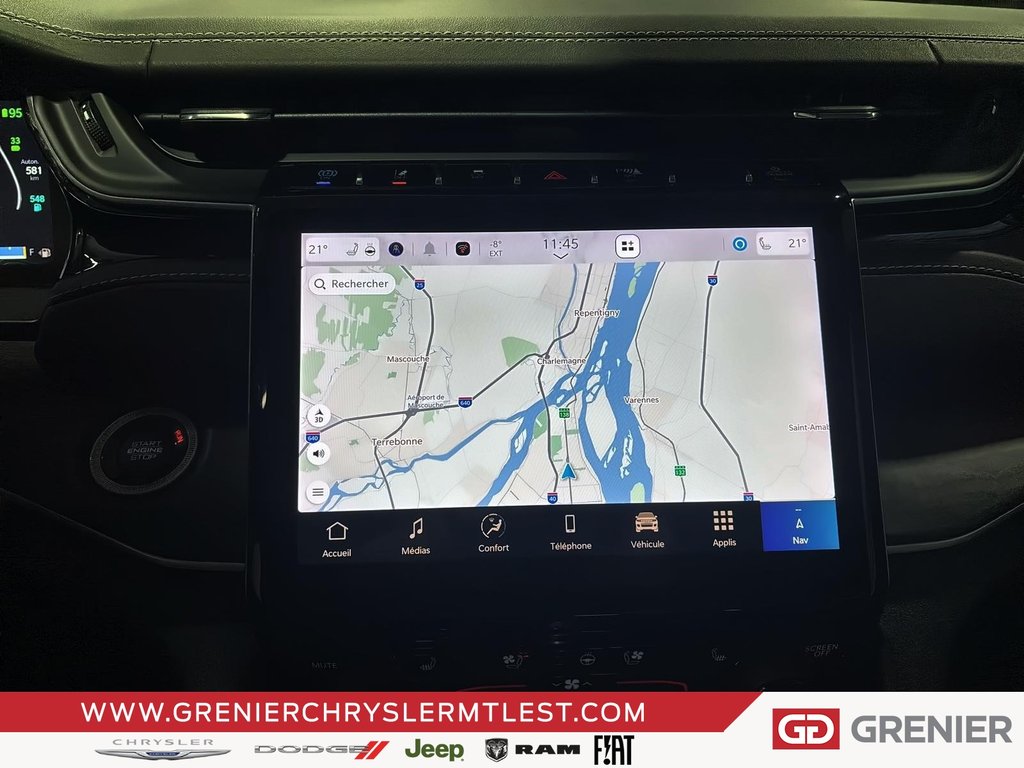 Jeep Grand Cherokee LIMITED 4XE + PHEV + 4X4 + TOIT OUVRANT PANO 2022 à Pointe-Aux-Trembles, Québec - 16 - w1024h768px
