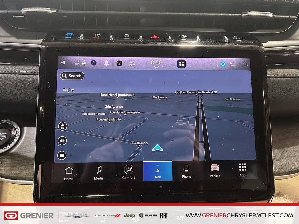 2022 Jeep Grand Cherokee LIMITED 4XE + PHEV + TOIT OUVRANT PANO in Pointe-Aux-Trembles, Quebec - 15 - w1024h768px