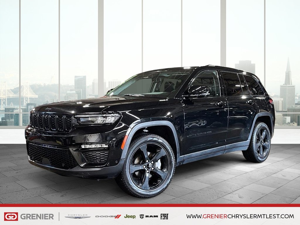 2023 Jeep Grand Cherokee LIMITED + 4X4 + V6 + ALLURE NOIRE + CUIR in Pointe-Aux-Trembles, Quebec - 20 - w1024h768px