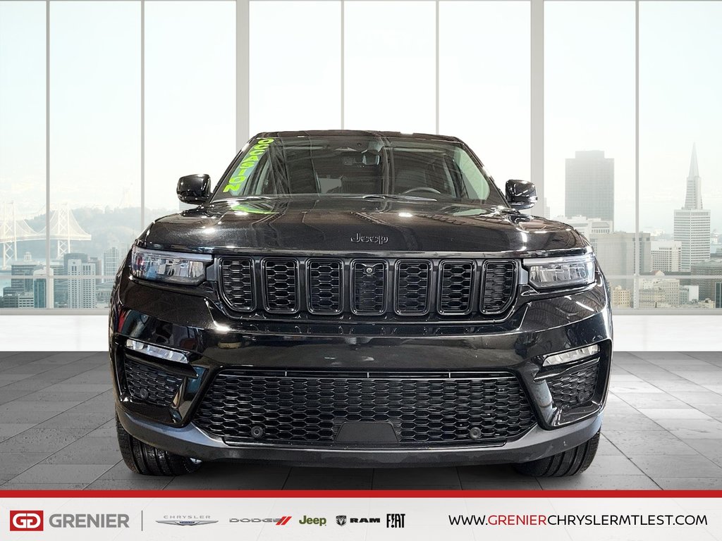 2023 Jeep Grand Cherokee LIMITED + 4X4 + V6 + ALLURE NOIRE + CUIR in Pointe-Aux-Trembles, Quebec - 2 - w1024h768px