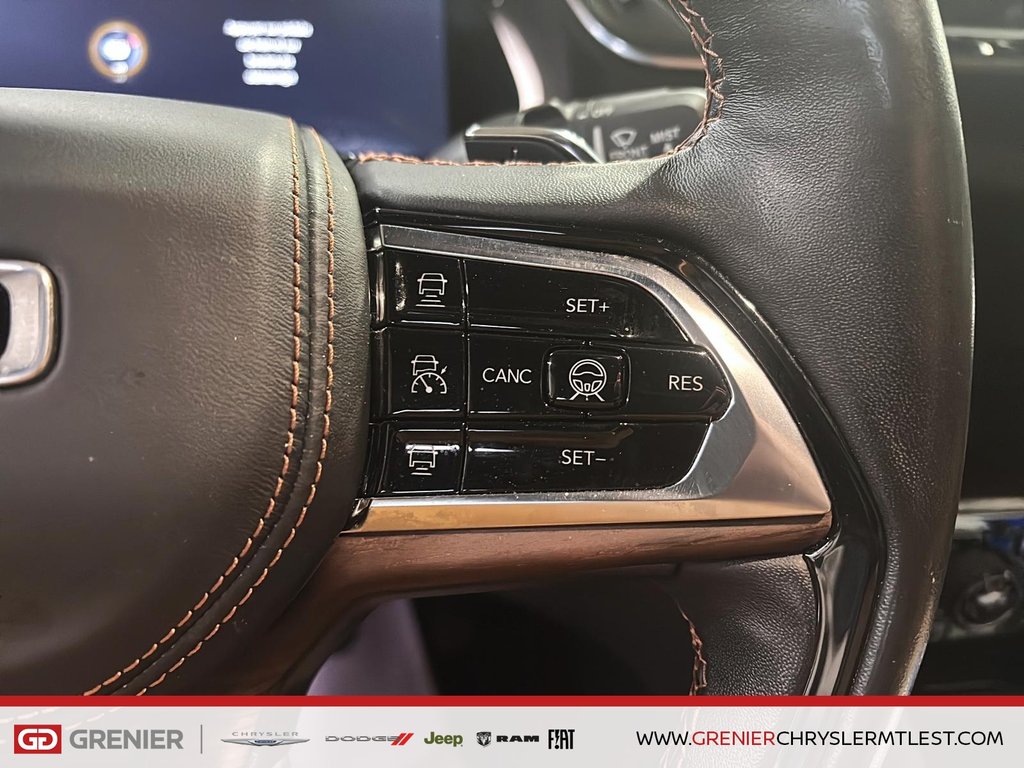 Jeep Grand Cherokee SUMMIT + 4X4 + V6 3.6L + TOIT OUVRANT PANO 2023 à Pointe-Aux-Trembles, Québec - 10 - w1024h768px