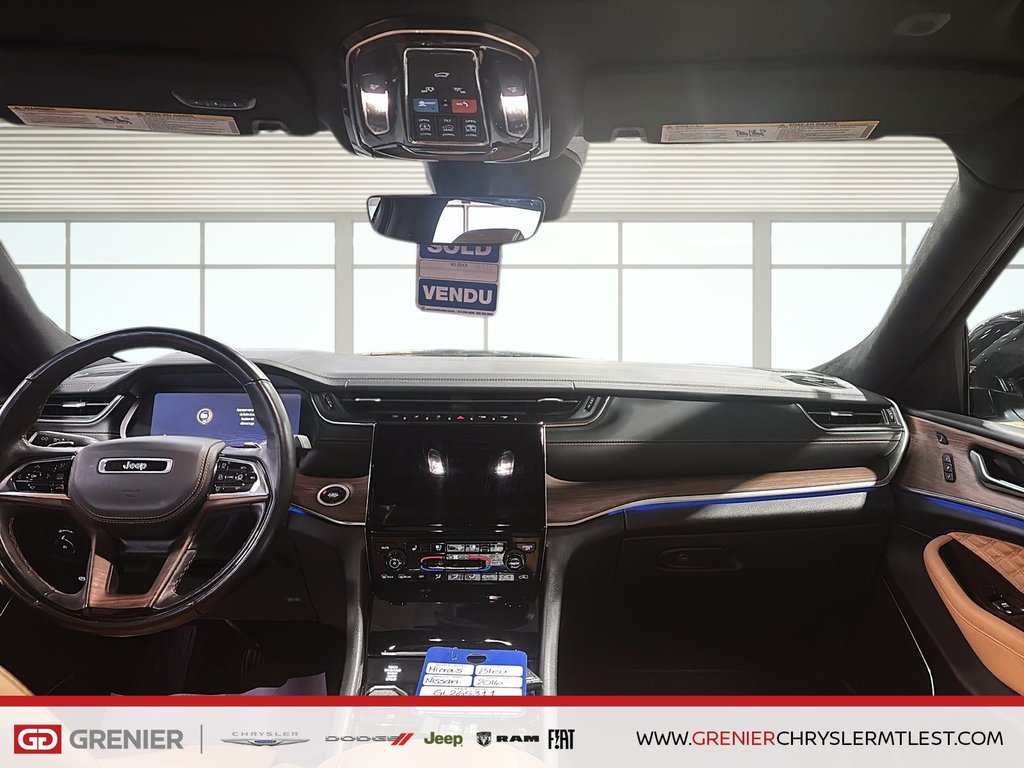 Jeep Grand Cherokee SUMMIT + 4X4 + V6 3.6L + TOIT OUVRANT PANO 2023 à Pointe-Aux-Trembles, Québec - 8 - w1024h768px