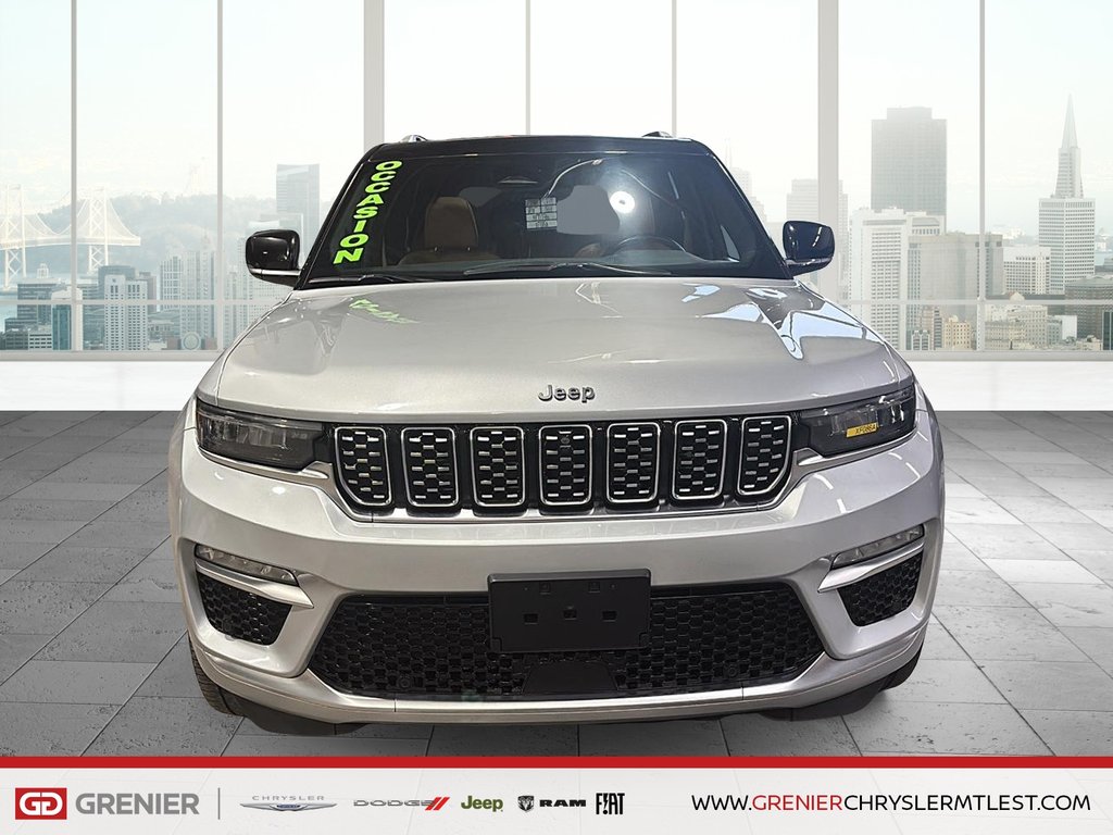 Jeep Grand Cherokee SUMMIT + 4X4 + V6 3.6L + TOIT OUVRANT PANO 2023 à Pointe-Aux-Trembles, Québec - 2 - w1024h768px