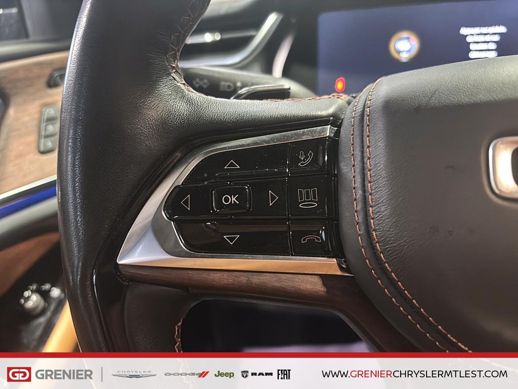 Jeep Grand Cherokee SUMMIT + 4X4 + V6 3.6L + TOIT OUVRANT PANO 2023 à Pointe-Aux-Trembles, Québec - 11 - w1024h768px