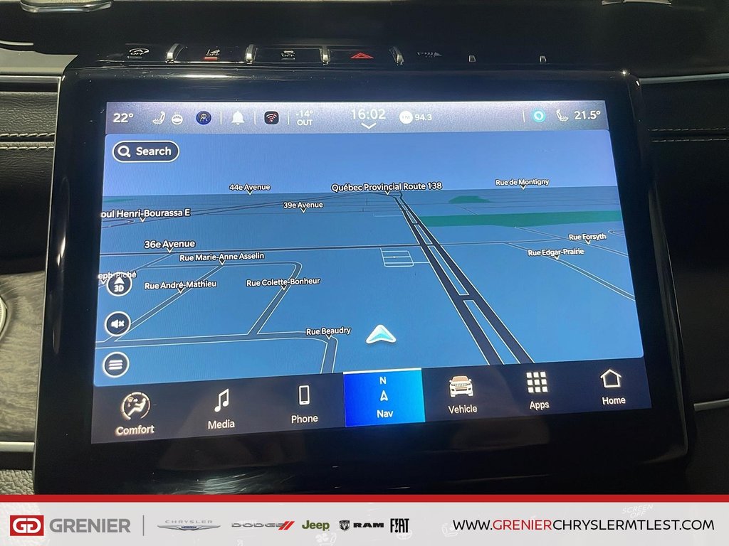 2024 Jeep Grand Cherokee LIMITED + 4X4 + ALLURE NOIRE+ TOIT OUVRANT PANO in Pointe-Aux-Trembles, Quebec - 13 - w1024h768px