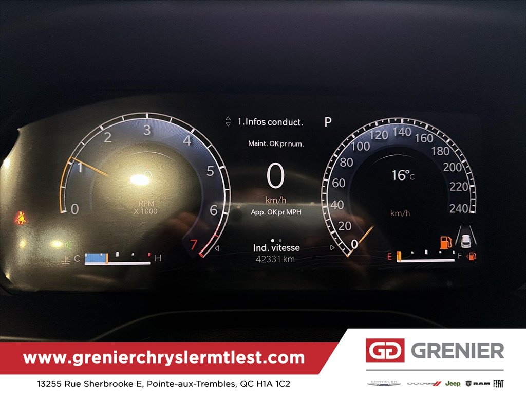 2024 Jeep Grand Cherokee Limited in Pointe-Aux-Trembles, Quebec - 12 - w1024h768px