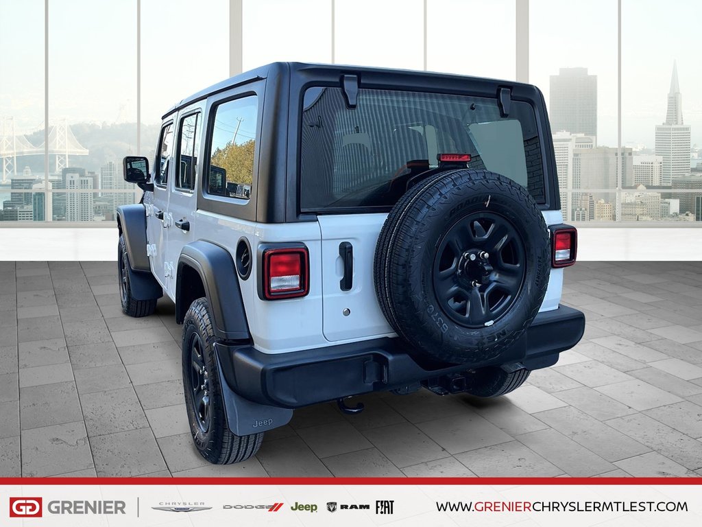 Jeep WRANGLER 4-Door SPORT 2024 à Pointe-Aux-Trembles, Québec - 12 - w1024h768px