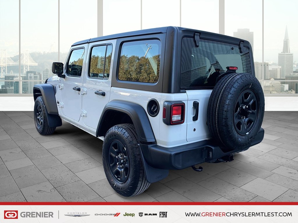 Jeep WRANGLER 4-Door SPORT 2024 à Pointe-Aux-Trembles, Québec - 13 - w1024h768px