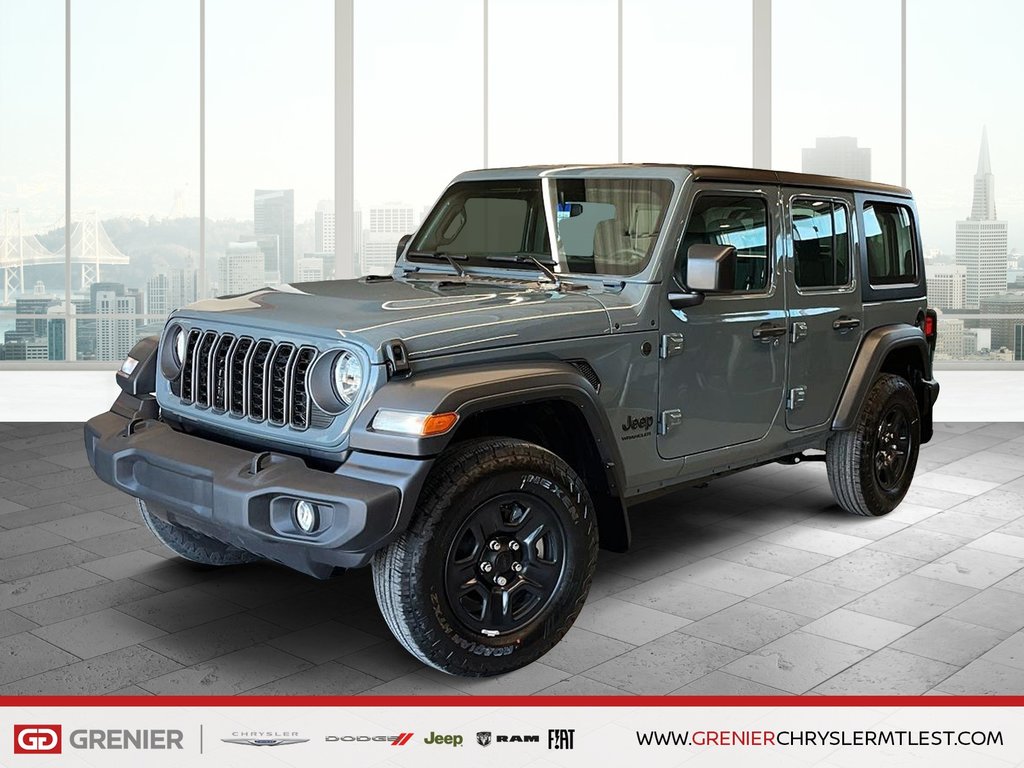 2024 Jeep WRANGLER 4-Door SPORT in Pointe-Aux-Trembles, Quebec - 2 - w1024h768px