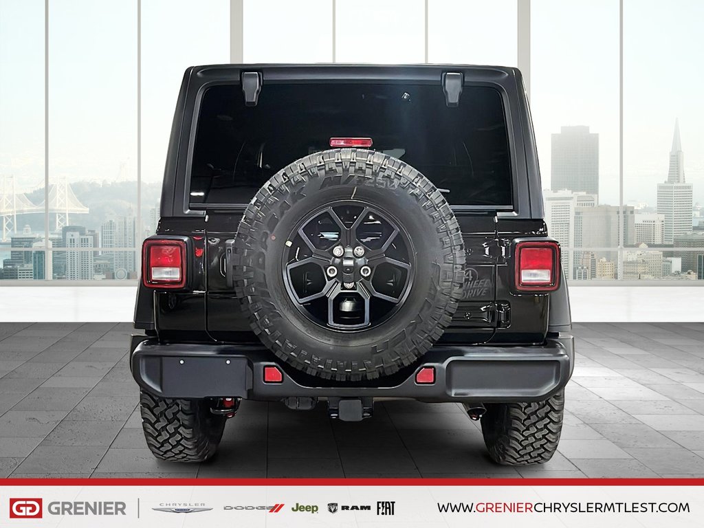 Jeep WRANGLER 4-Door WILLYS 2025 à Pointe-Aux-Trembles, Québec - 3 - w1024h768px