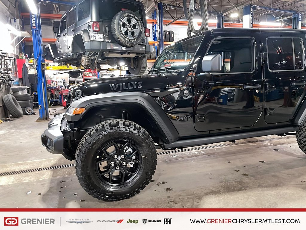 Jeep WRANGLER 4-Door WILLYS 2025 à Pointe-Aux-Trembles, Québec - 4 - w1024h768px