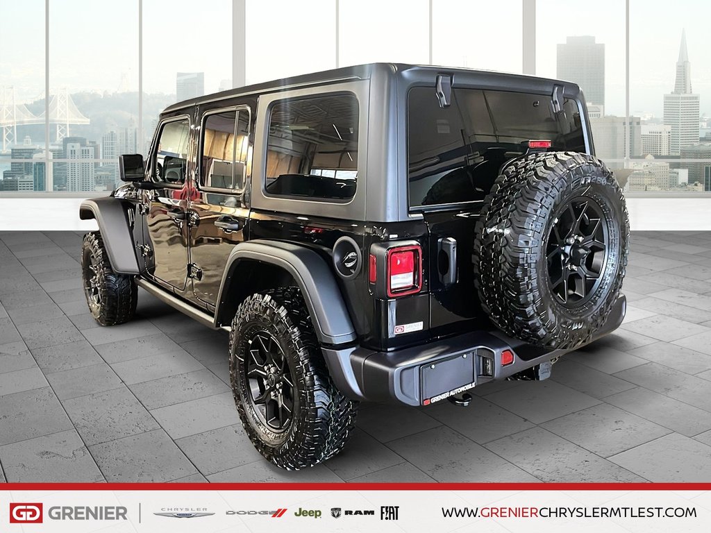 2026 Jeep Wrangler 4-Door WILLYS in Pointe-Aux-Trembles, Quebec - 5 - w1024h768px