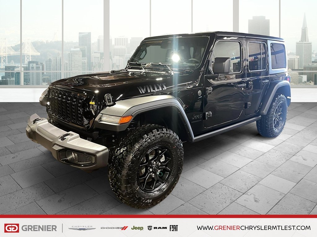 2026 Jeep Wrangler 4-Door WILLYS in Pointe-Aux-Trembles, Quebec - 19 - w1024h768px