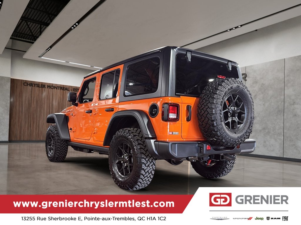 Jeep Wrangler 4-Door WILLYS 2026 à Pointe-Aux-Trembles, Québec - 5 - w1024h768px