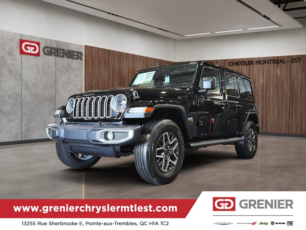 Jeep Wrangler 4-Door SAHARA 2026 à Pointe-Aux-Trembles, Québec - 1 - w1024h768px