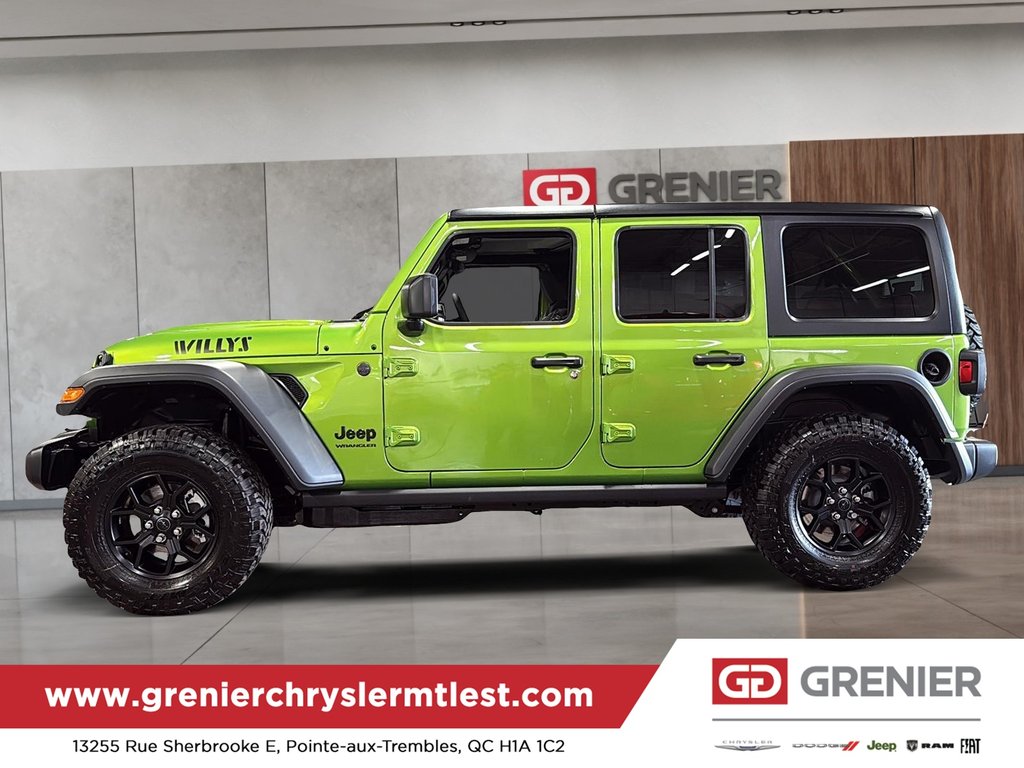 2026 Jeep Wrangler 4-Door WILLYS in Pointe-Aux-Trembles, Quebec - 6 - w1024h768px