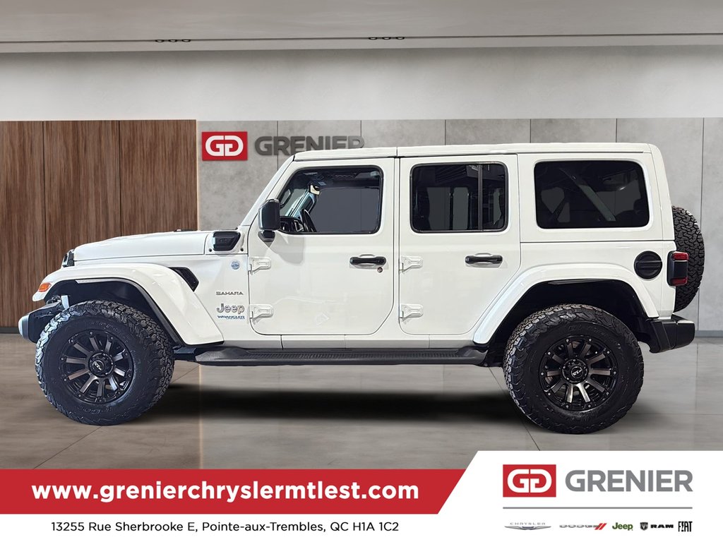2021 Jeep Wrangler 4xe Unlimited Sahara in Pointe-Aux-Trembles, Quebec - 2 - w1024h768px