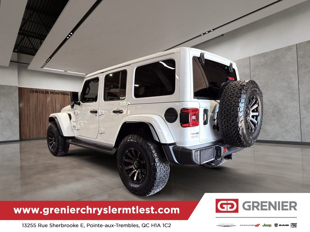 2021 Jeep Wrangler 4xe Unlimited Sahara in Pointe-Aux-Trembles, Quebec - 3 - w1024h768px