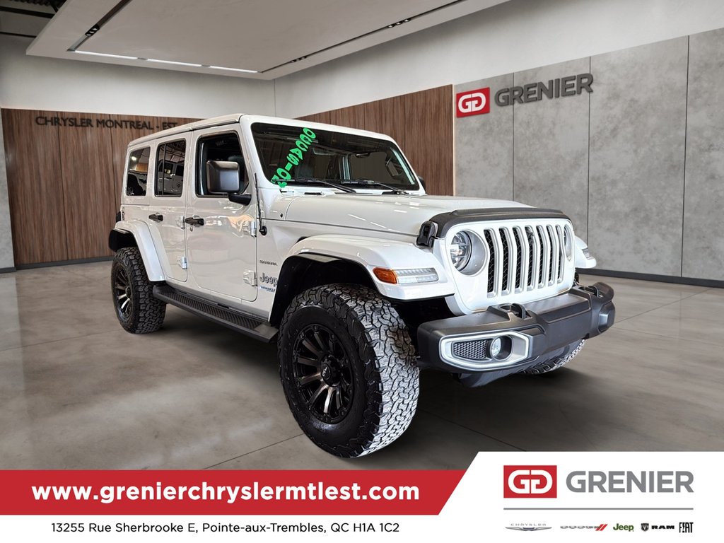 2021 Jeep Wrangler 4xe Unlimited Sahara in Pointe-Aux-Trembles, Quebec - 7 - w1024h768px
