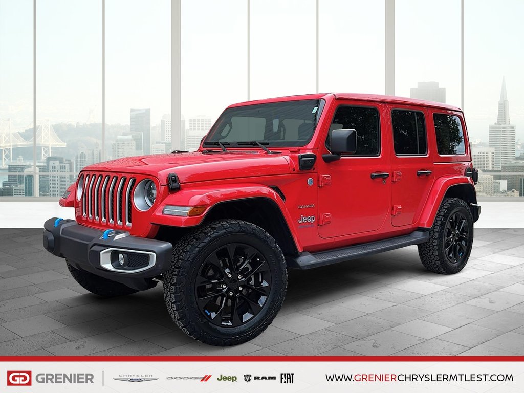 2023 Jeep Wrangler 4xe UNLIMITED SAHARA + TOIT SKY ONE TOUCH + HYBRIDE in Pointe-Aux-Trembles, Quebec - 22 - w1024h768px