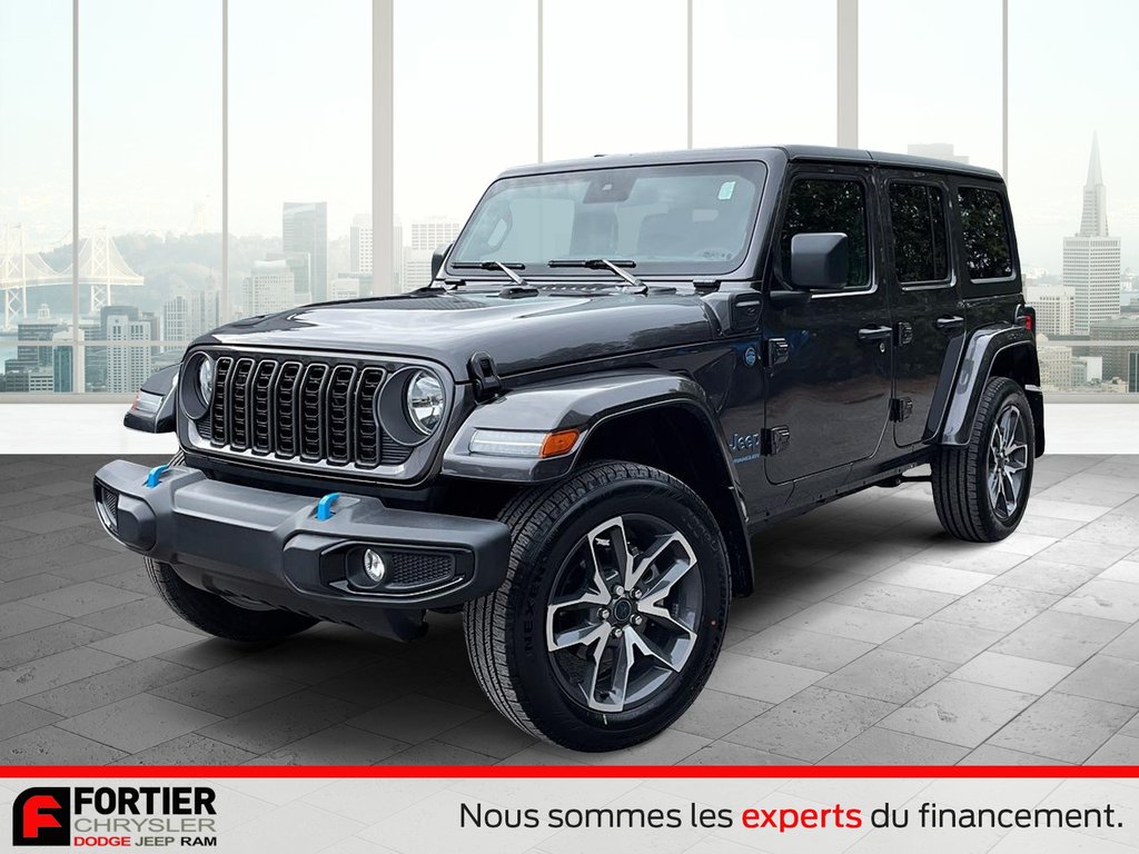 Jeep Wrangler 4xe SPORT S 2024 à Pointe-Aux-Trembles, Québec - 2 - w1024h768px