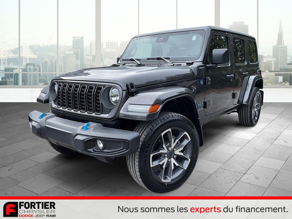 Jeep Wrangler 4xe SPORT S 2024 à Pointe-Aux-Trembles, Québec - 1 - w1024h768px