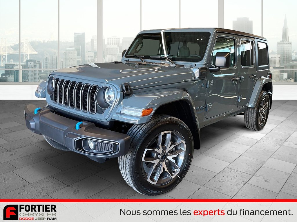 2024 Jeep Wrangler 4xe SPORT S in Pointe-Aux-Trembles, Quebec - 1 - w1024h768px