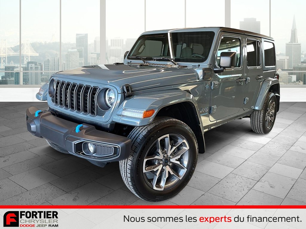 Jeep Wrangler 4xe SPORT S 2024 à Pointe-Aux-Trembles, Québec - 1 - w1024h768px