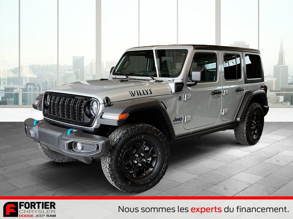 Jeep Wrangler 4xe WILLYS 2024 à Pointe-Aux-Trembles, Québec - 2 - w1024h768px