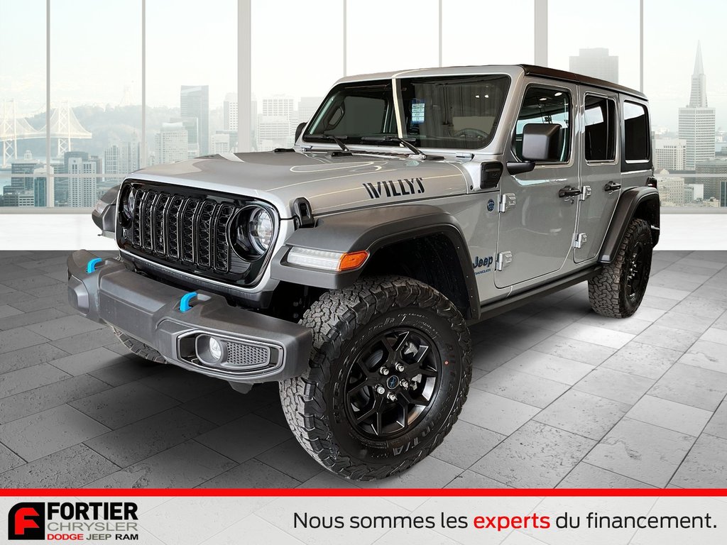 Jeep Wrangler 4xe WILLYS 2024 à Pointe-Aux-Trembles, Québec - 1 - w1024h768px