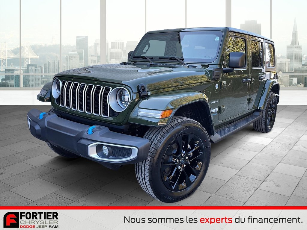 Jeep Wrangler 4xe Sahara 2024 à Pointe-Aux-Trembles, Québec - 1 - w1024h768px