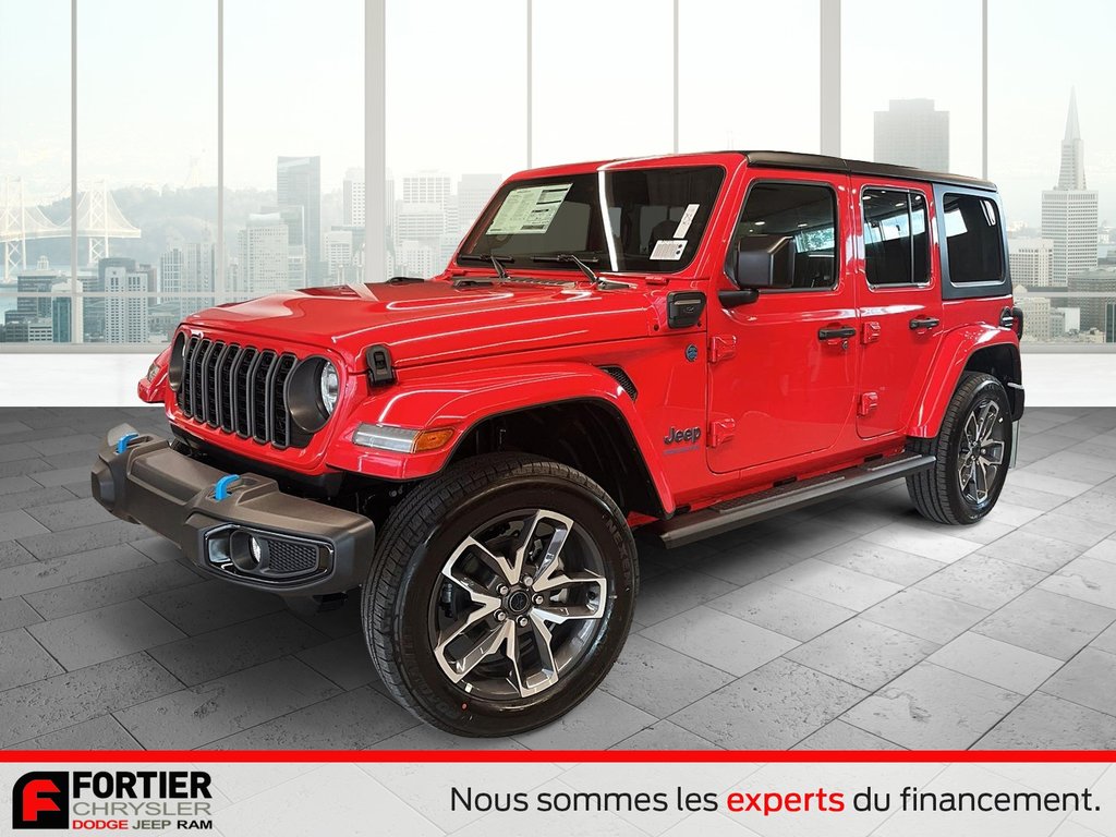 Jeep Wrangler 4xe SPORT S 2024 à Pointe-Aux-Trembles, Québec - 1 - w1024h768px