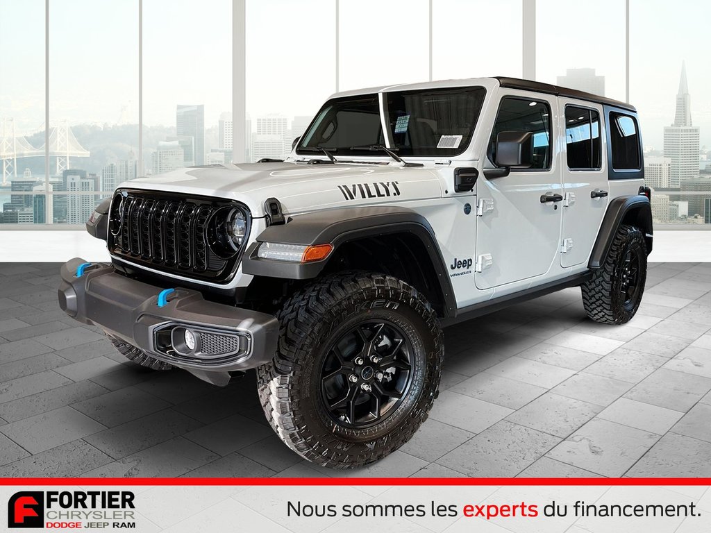 Jeep Wrangler 4xe WILLYS 2024 à Pointe-Aux-Trembles, Québec - 1 - w1024h768px