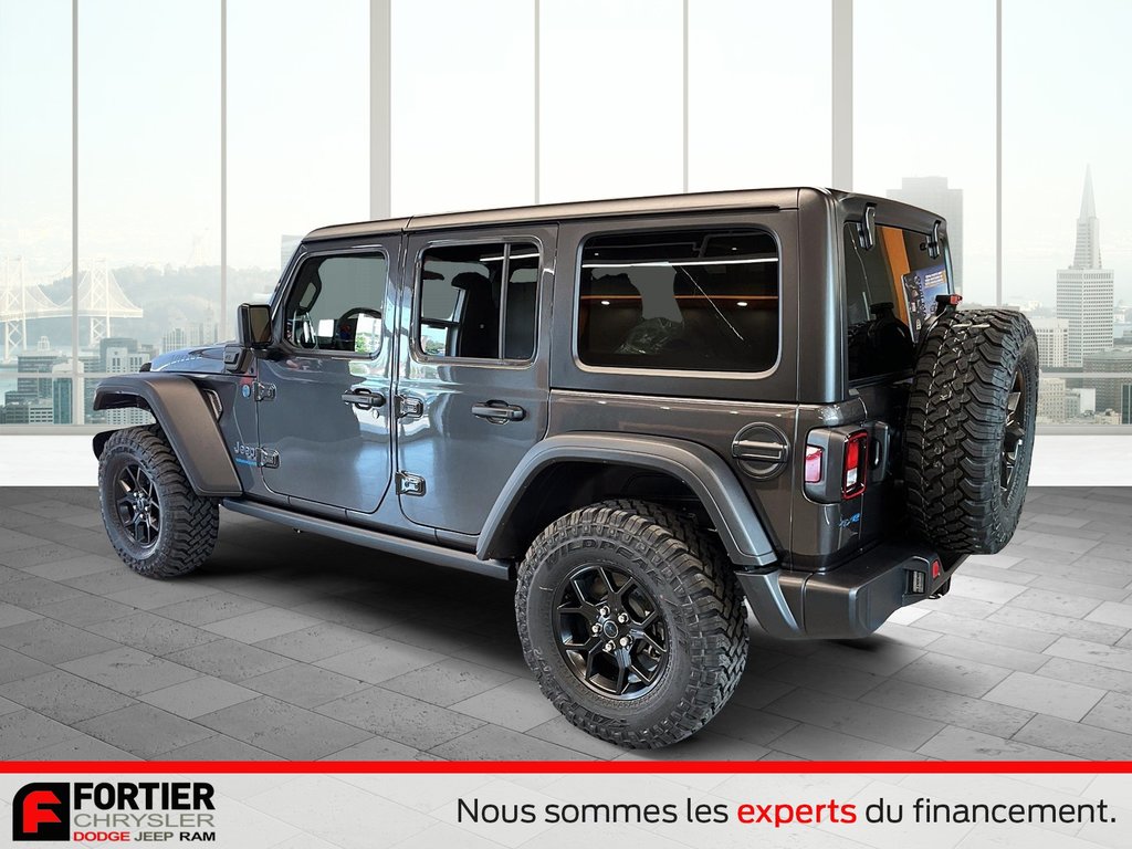 Jeep Wrangler 4xe WILLYS 2024 à Pointe-Aux-Trembles, Québec - 6 - w1024h768px