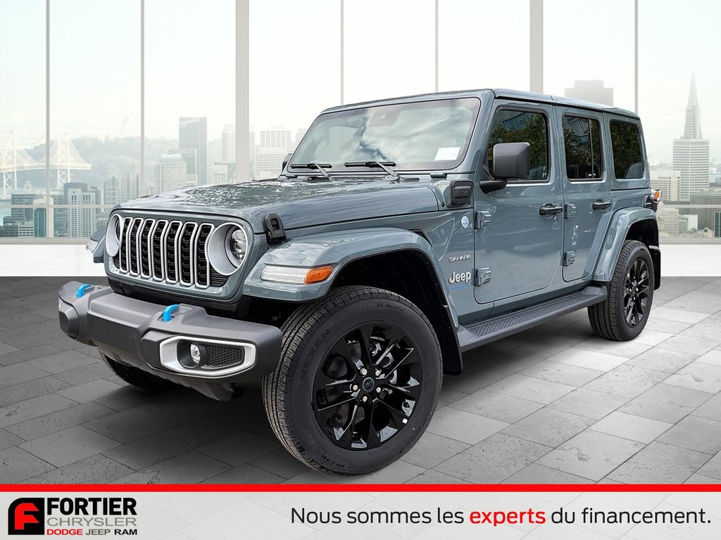 Jeep Wrangler 4xe SAHARA 2024 à Pointe-Aux-Trembles, Québec - 1 - w1024h768px