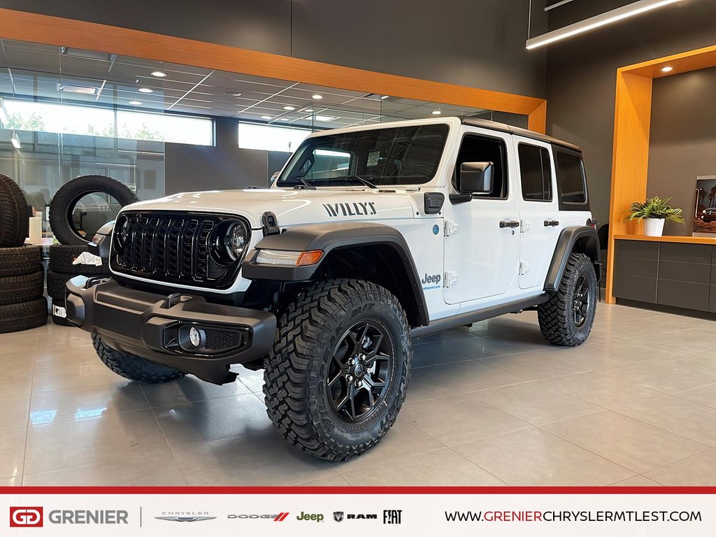 Jeep Wrangler 4xe WILLYS 2025 à Pointe-Aux-Trembles, Québec - 4 - w1024h768px